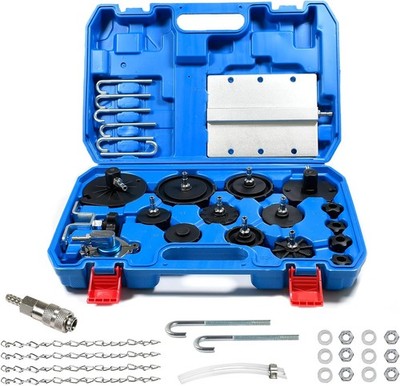 SMOTIVEPRO 12pc Brake Master Cylinder Bleeder Kit Professional Adapter