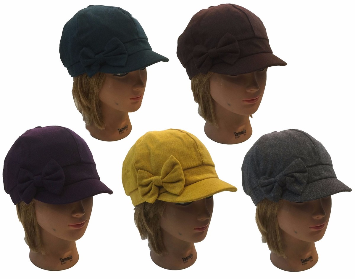? wool news cap with bow ribbon trim BOW WOOL BEANIE – Viktor&Rolf main image 3