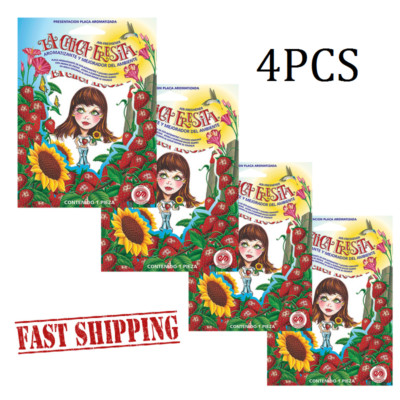 4pcs LA CHICA FRESITA Car Air Freshener Deodorant Strawberry Fresa Aromatizante