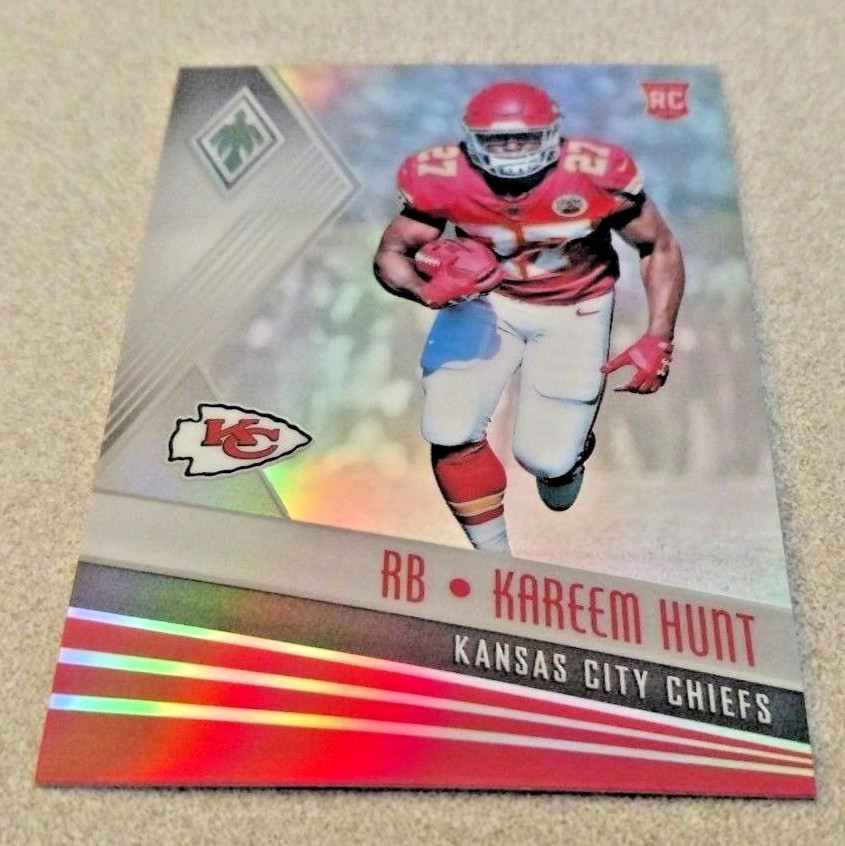 2017 Panini Phoenix #116 Kareem Hunt Rookie Kansas City Chiefs