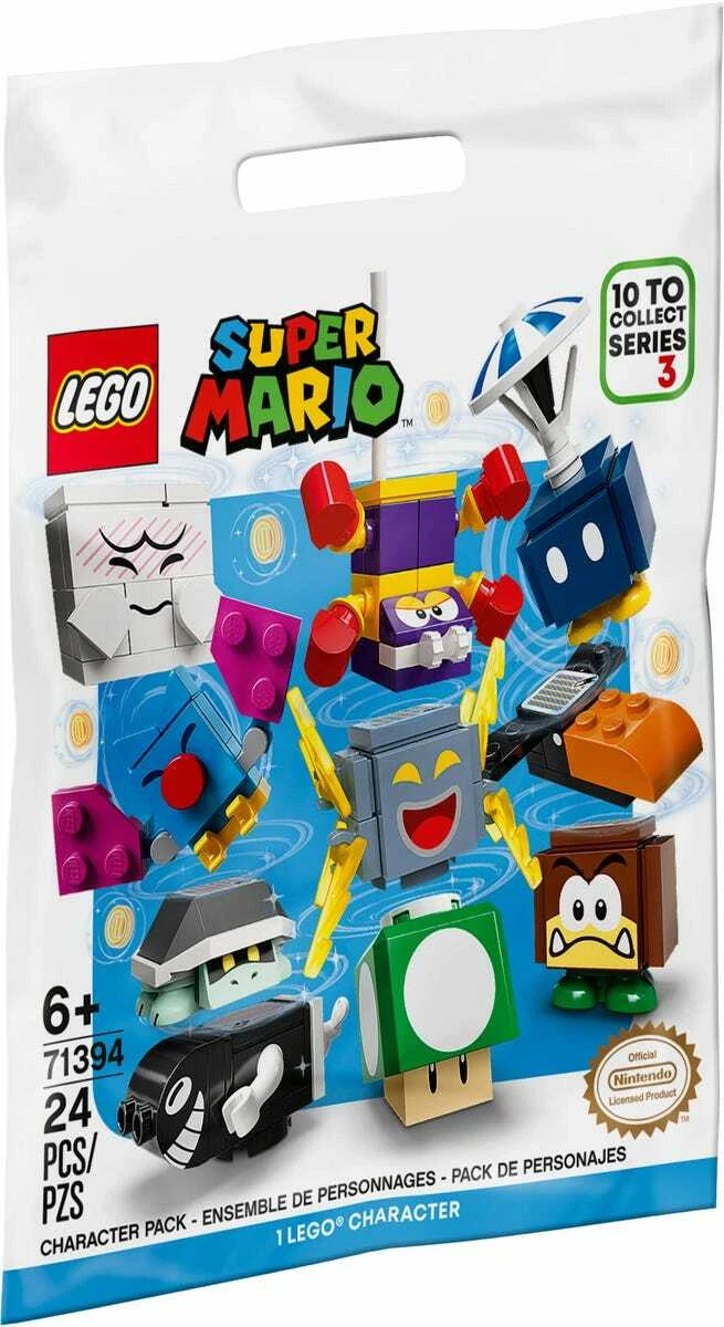 Lego 71394 Super Mario Character Pack Series 3 You Pick Factory