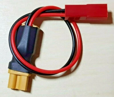 Adapterkabel XT30 Buchse-Stecker+JST BEC Stecker - Bild 1 von 3