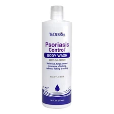 TriDerma Psoriasis Control Body Soothing Wash, No Cortisone or Coal Tar - 16 oz