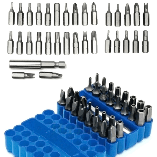 33 Torx Bit Set Tamper Proof Security Torq Hex Star Spanner GOYOJO Screwdriver - Picture 15 of 15
