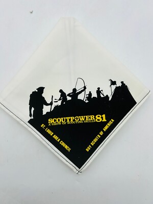 Scoutpower  81 St. Louis Area Council Boy Scouts Neckerchief