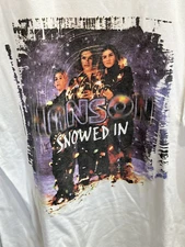 Hanson Band Snowed In PolyGram Short Sleeve Cotton Shirt DI660