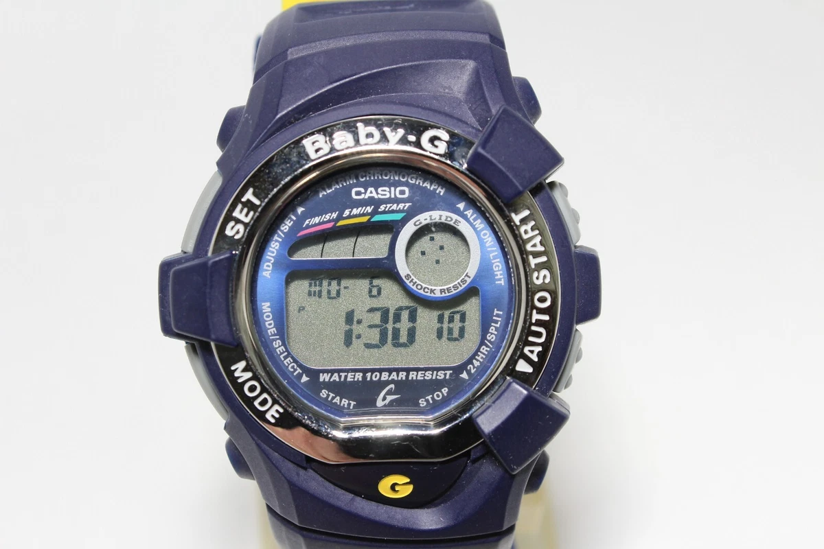 CASIO BGX-170 G-LIDE Blue Yellow Baby-G