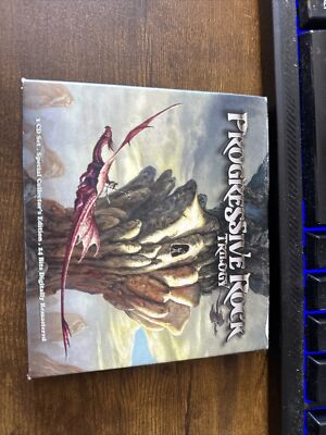 ''PROGRESSIVE ROCK TRILOGY'' (NEW 2010 IMPORT 3 CD SET) YES ATOMIC ROOSTER CARAVAN