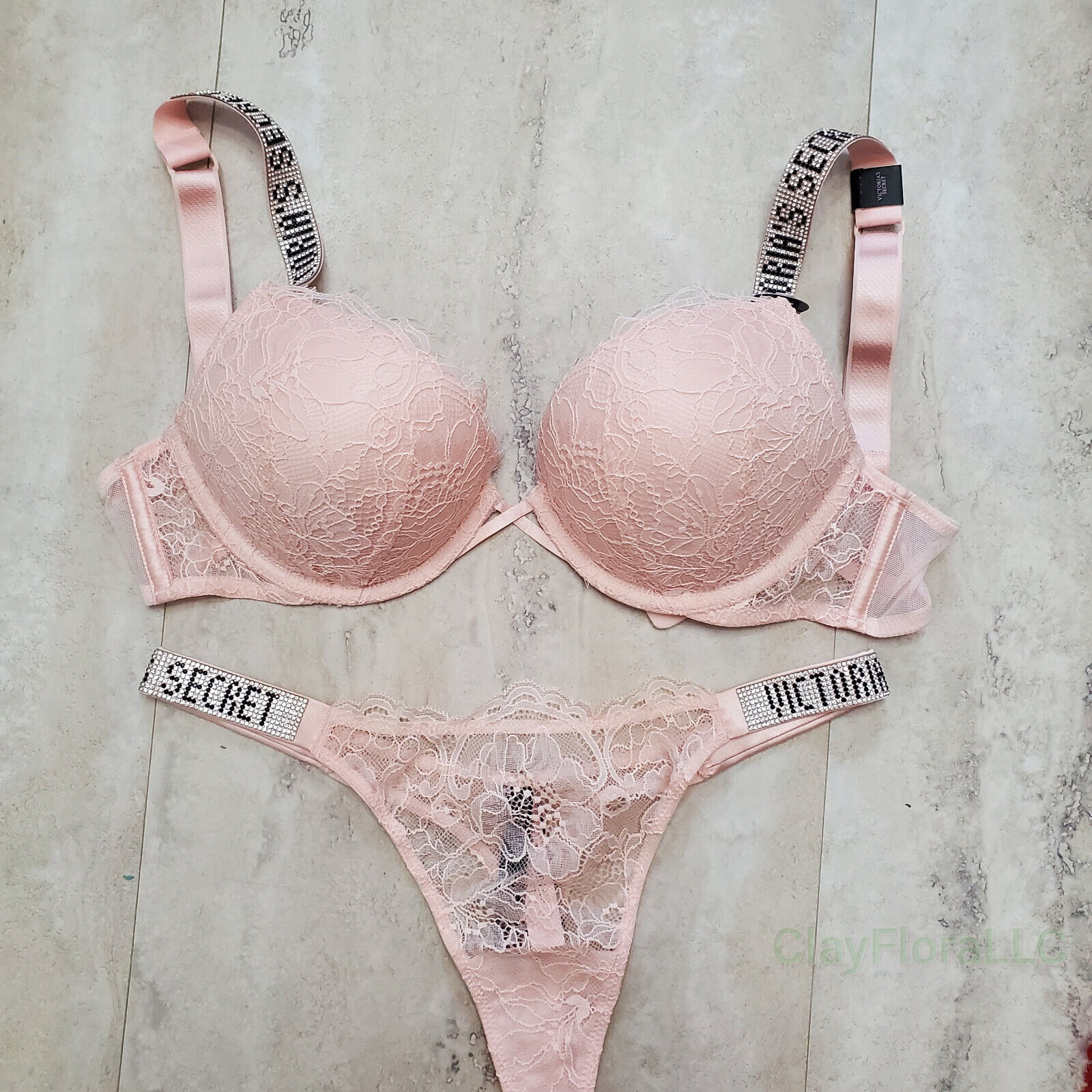 Victoria's Secret Bombshell Glitzer BH Gr. 36A/ 80A/B Limitiert Neu