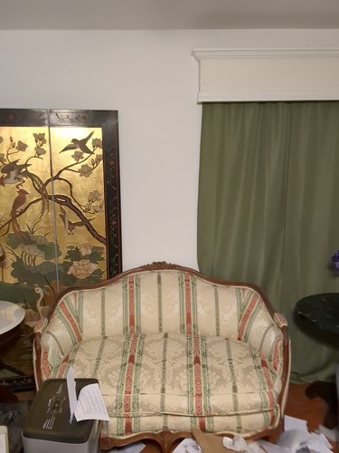 vintage antique settee Couch