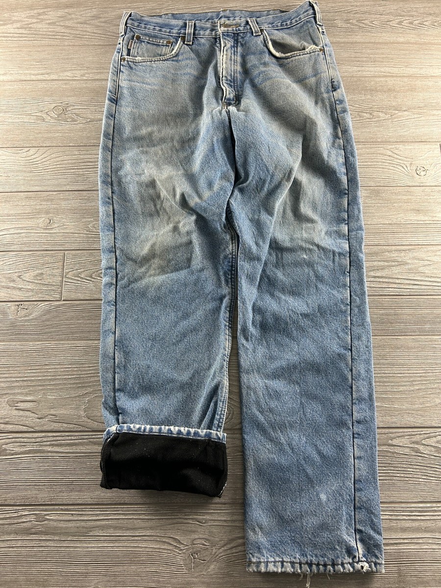 Fleece Lined Jeans Carhartt B155 Dst Cheap Carhartt B155 Fleece