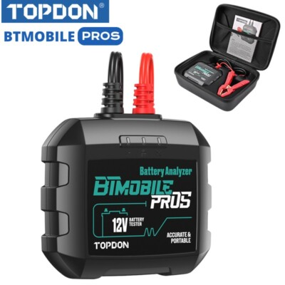 #ad 2026 TOPDON BT Mobile PROS 12V Car Auto Battery Charging Tester 100 2000CCA AGM $186.99