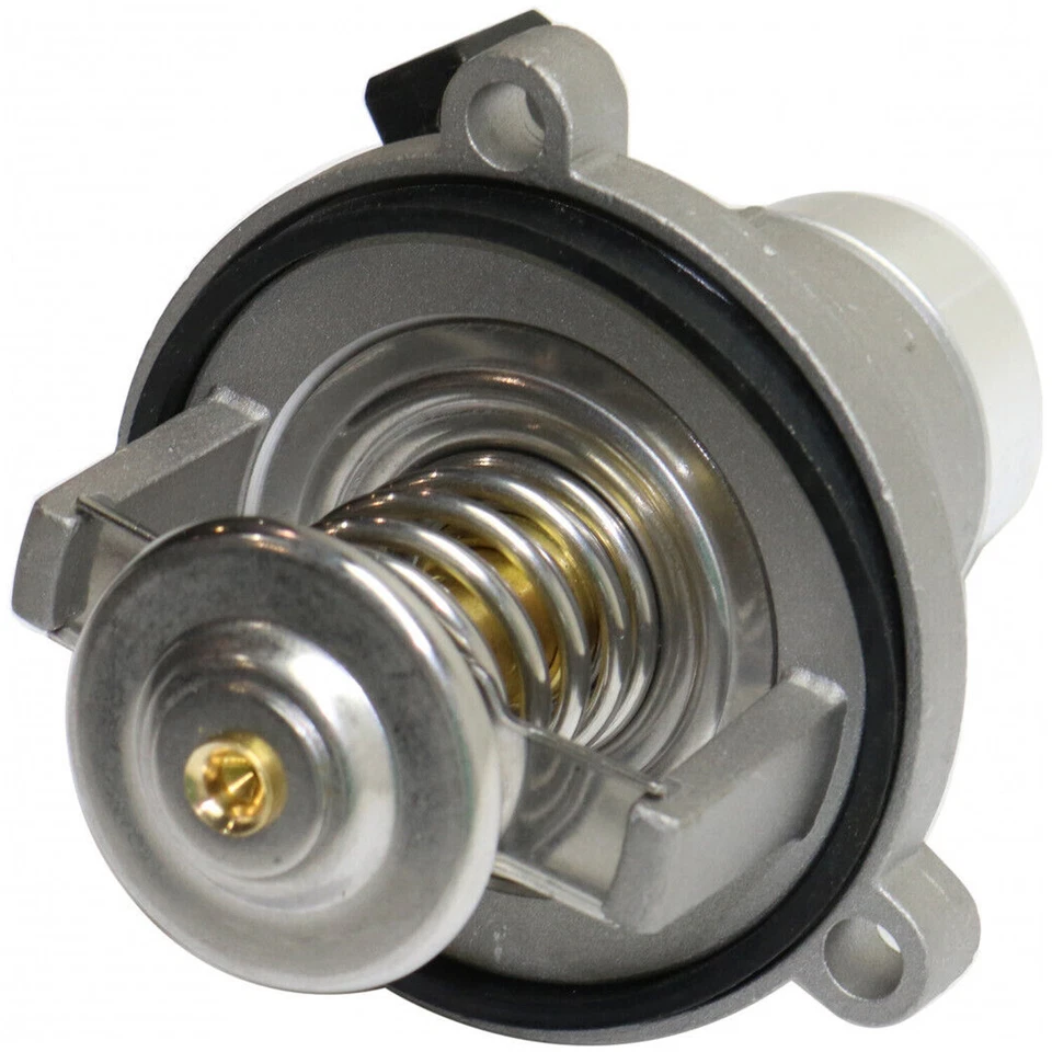 Conjunto de termostato de refrigerante de motor para BMW 545i 550i 645Ci 650i 740i 745Li 750i Foto 3 de 4