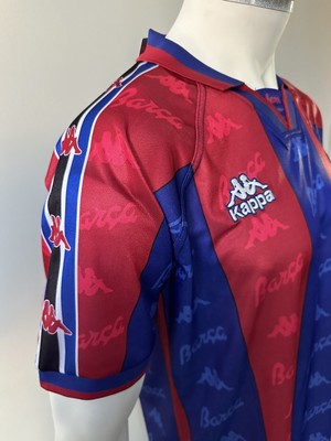 Maillot FC Barcelone Vintage Luis Figo - Kappa, Taille S, Neuf, Collection Rétro