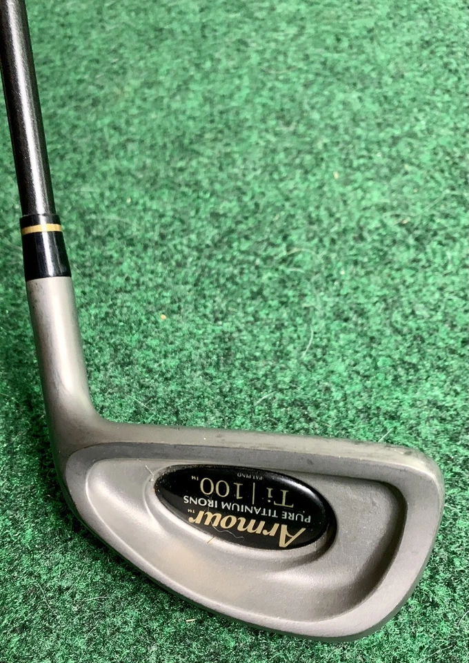 Armour Ti 100 Pure Titanium 4 Iron Factory Graphite Stiff Flex Shaft RH 39” - Image 4 of 4