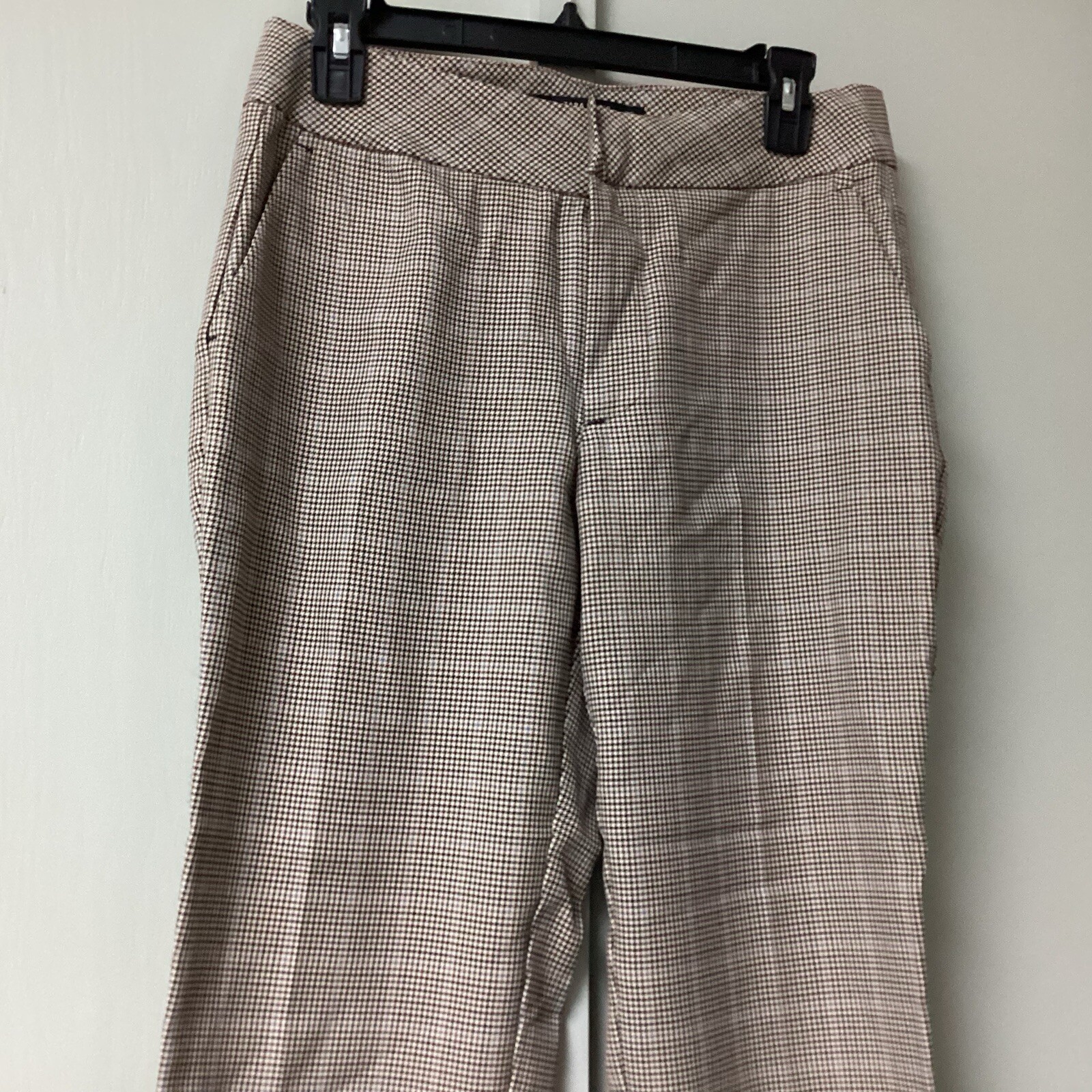 Zara Basic Pants Women's Size Medium Pockets Ging… - image 7