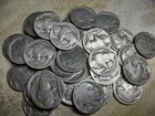 *ALL D MINT* Buffalo nickel 40 coin roll - dateless or unclear dates - NO culls!