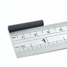 M3 28mm Aluminium Alloy Knurled Standoff / Spaces x8