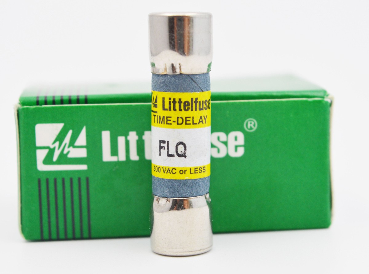 ORIGINAL Littelfuse FLQ-1 FLQ1 FLQ 1A 500Vac Time-Delay Fuse 10X38mm - Foto 10
