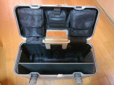 RIMOWA PILOT TROLLY 36L Silver Aluminium 2-wheels Carry Case