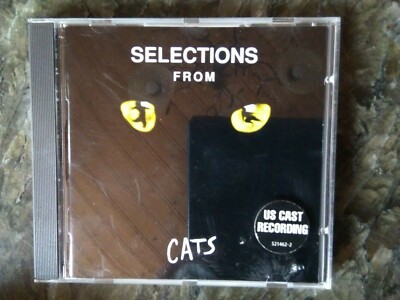Cats, selection from cats, musical CD, US CAST RECORDING, 1989