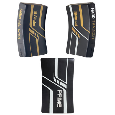 PrimeSportsShop Leder Curve Kickboxen Pad Schild MMA Kampfsport Training