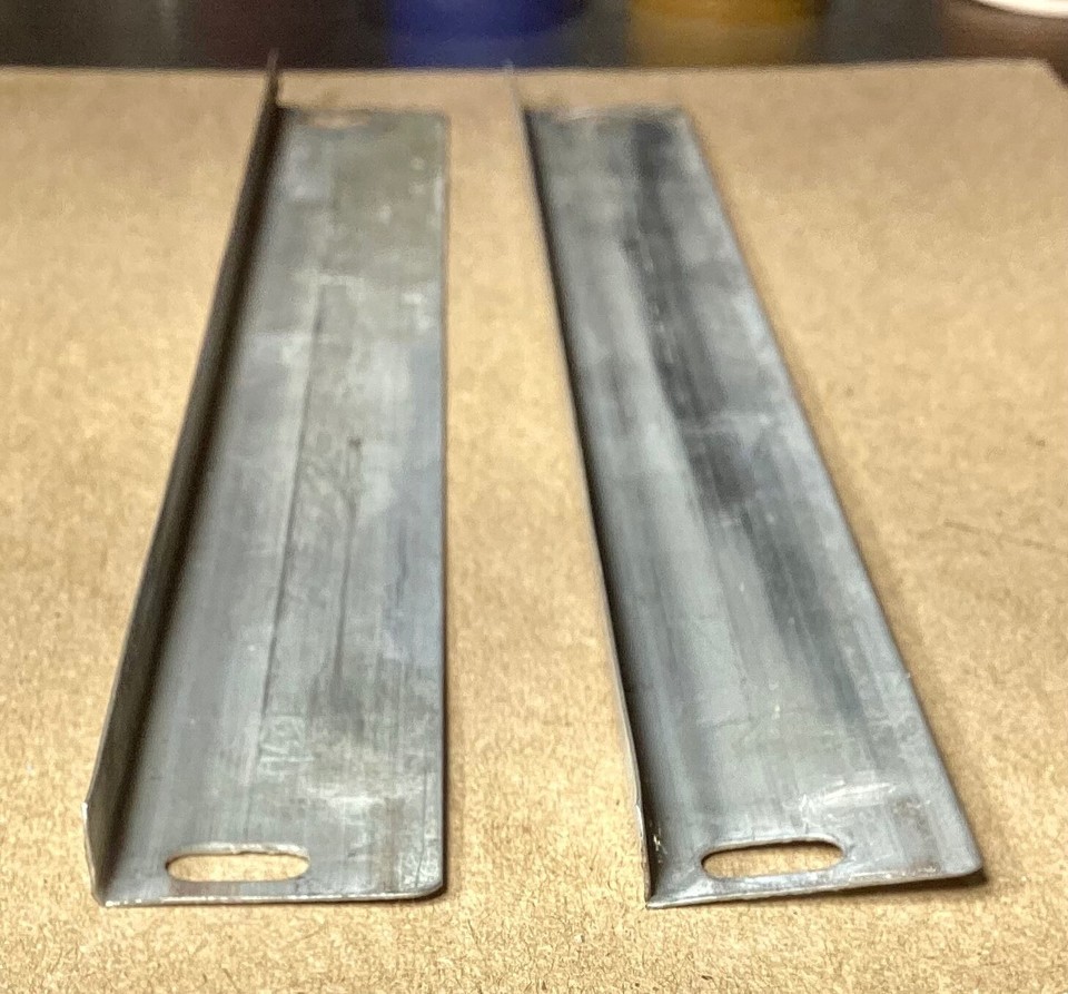 Globe Wernicke Metal Insert Sliders For 4 Bookcase Sections/Doors x 8