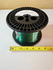 MWS Green Copper Magnet???Wire 26 SPN 155 Deg C. PW-13077-01, 66228-01, 5.2 Lbs