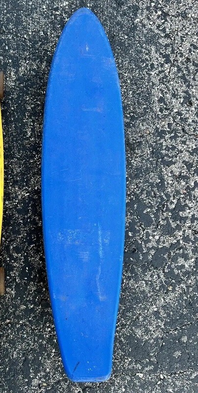 Vintage 1970’s Plastic Skateboard Nash Blue