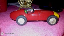 Vintage 1960 Scalextricaseratti Tin Slot Car Ex