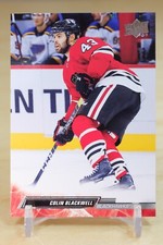 2022-23 Upper Deck Ext Base #534 Colin Blackwell - Chicago Blackhawks