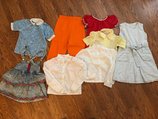 Lots of 8 Vintage Girls clothes size 6X to 8