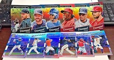 2017 Donruss Optic Holo Prizm Lot 12 w/Jose Altuve, Yadier Molina, Javier Baez
