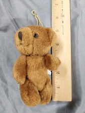 Russ Teddy Bear Miniature Plush 5 inch Jointed 4873