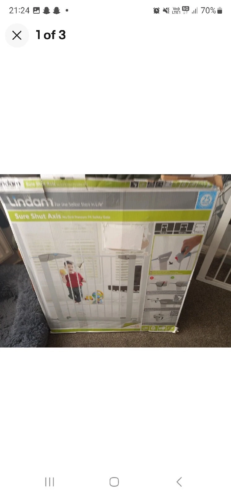 Lindlam Baby Gate