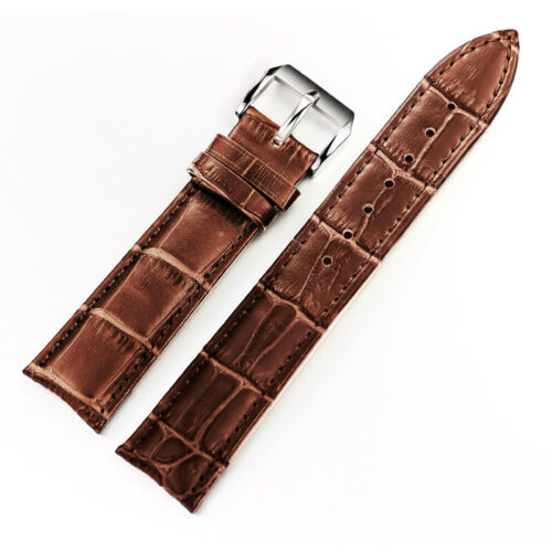 Watch strap with bamboo grain leather watch strap accessories - Picture 1 of 7