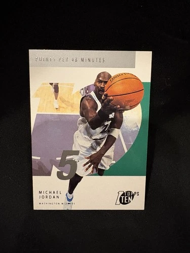 Michael Jordan 2002 Topps, Topps Ten card #15