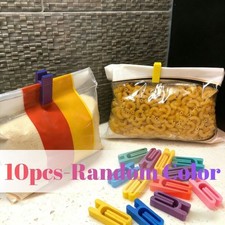 10Pcs Moisture Proof Snack Bag Seal Clip Fresh-Keeping Plastic Food Sealing Clip