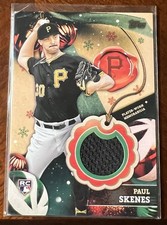 2024 Topps Holiday - Relics Paul Skenes #RC-PS (MEM, RC)