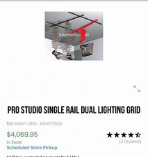 Pro Studio Track Top Lighting Suspension System
