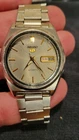 Vtg Seiko 5, 7009-876A Automatic Stainless Steel Men's Wristwatch, Serial 115788