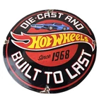 Vintage Hot Wheels Porcelain Sign - American Die-Cast Cars Gas Pump Sign