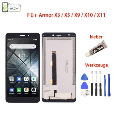 Für Ulefone Armor X3 / X5 / X9 / X10 / X11 LCD Display Touchscreen Bildschirm