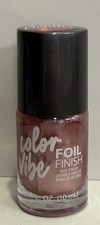 Color Vibe Foil Finish Nail Polish ICY BUBBLES .34oz