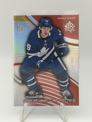 Upper Deck 2020-21 Ext Series Triple Dimensions Refl Ruby #42 Marner /500