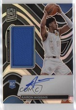 2021-22 Panini Spectra Rookie Jersey Auto 142/149 Aaron Wiggins #186 Auto 04dh
