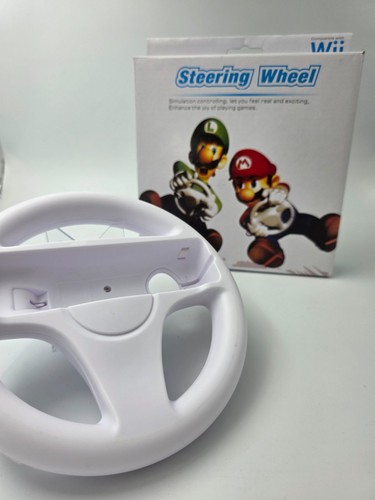 Nintendo Wii • Mario Kart Wii Lenkrad • Ohne Controller • Gebraucht & geprüft