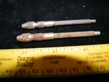 2 vintage starett no 240-A watchmaker tools, one has some external rust
