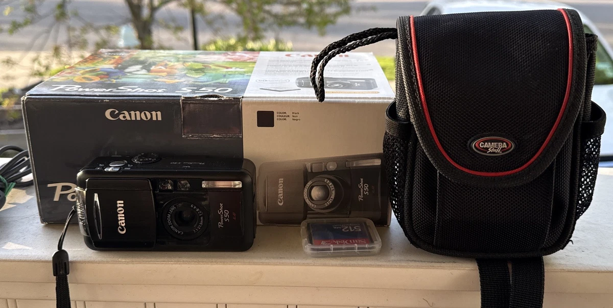 Canon PowerShot S50 3-9.9x Digital Cameras 5-6.9 MP Maximum