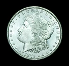1879-S Morgan Silver Dollar BU Coin (T30)